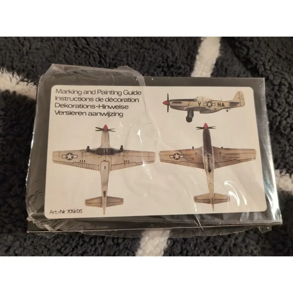 Starfix North American P-51D Mustang Airplane Model Kit 1:72 Sealed Bags